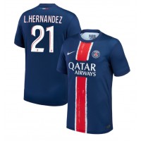 Camiseta Paris Saint-Germain Lucas Hernandez #21 Primera Equipación 2024-25 manga corta